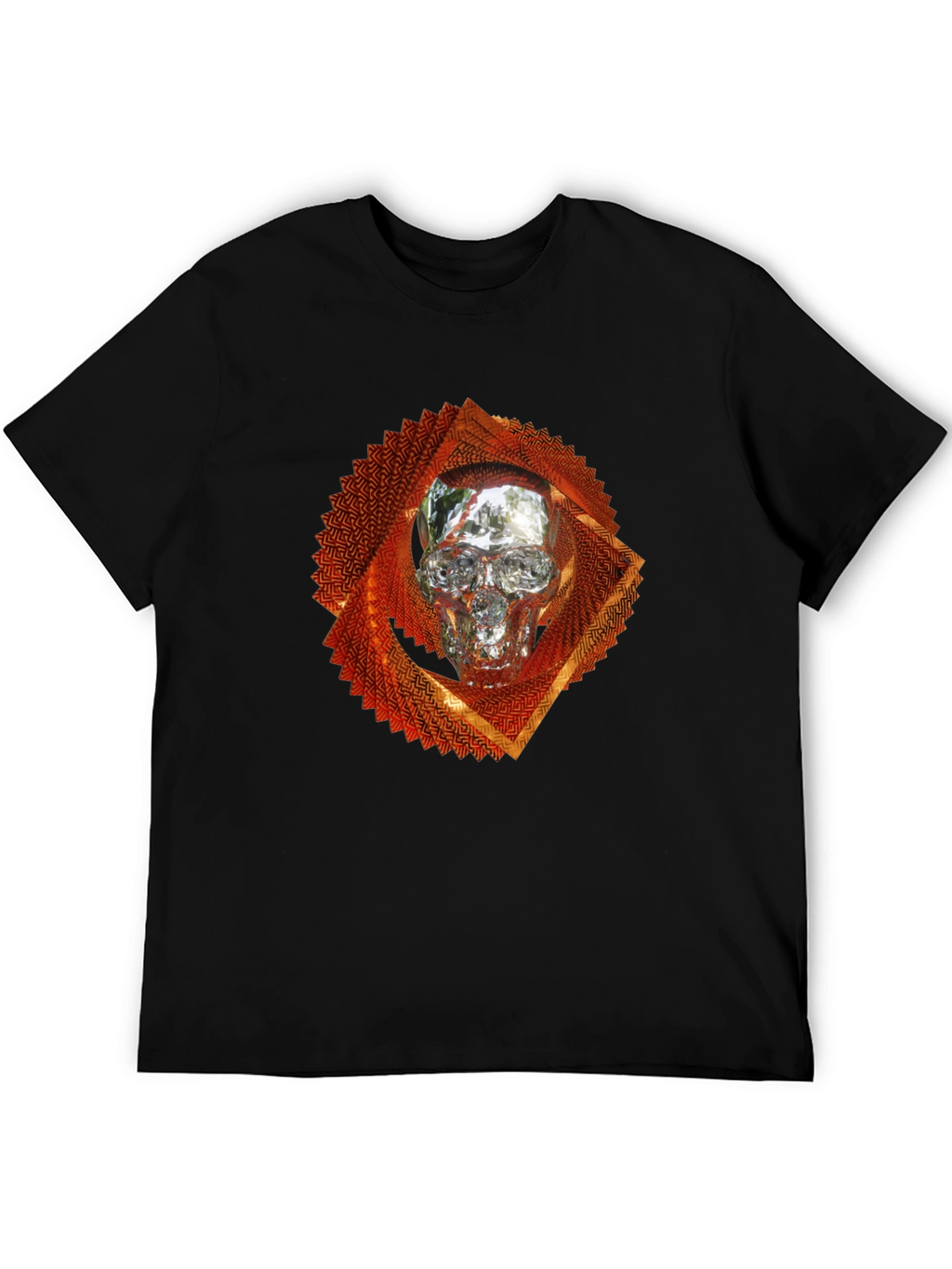 Skull Graphic Tee - Edgy Streetwear Style