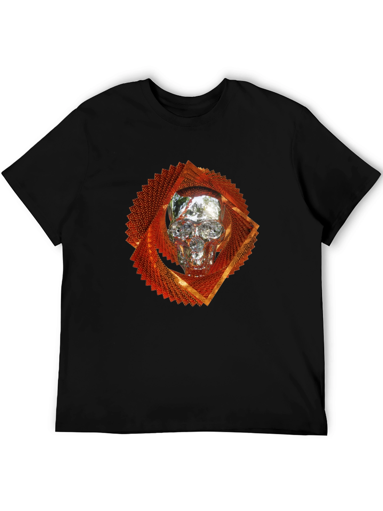 Skull Graphic Tee - Edgy Streetwear Style