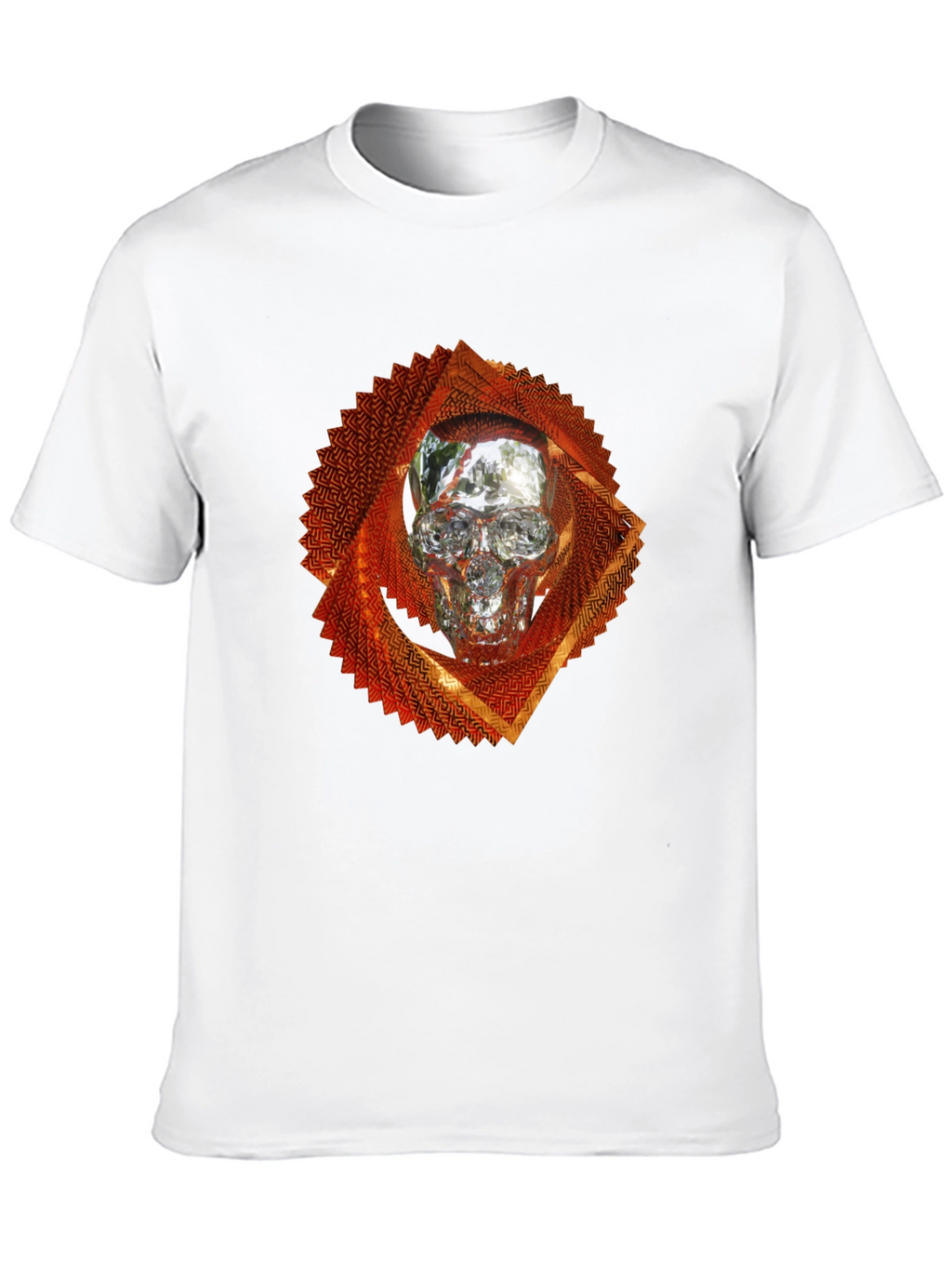 Skull Graphic Tee - Edgy Streetwear Style