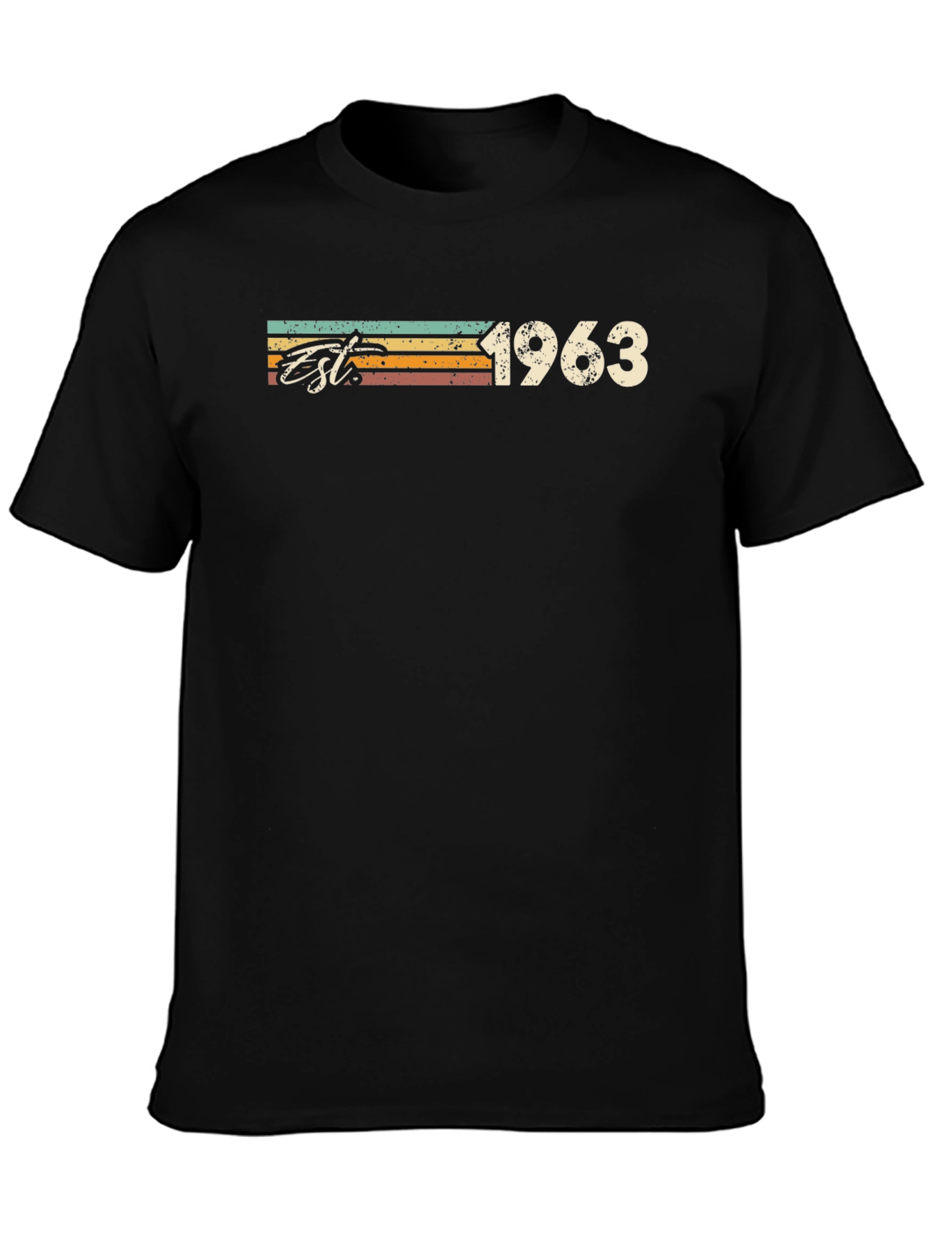 Est. 1963 Retro T-Shirt - Vintage Birthday Gift