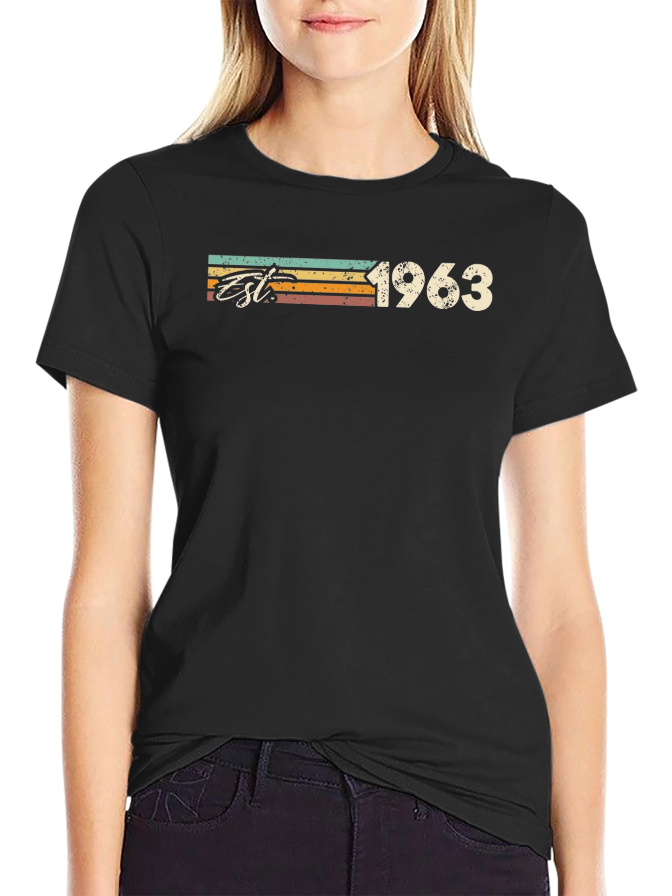 Est. 1963 Retro T-Shirt - Vintage Birthday Gift