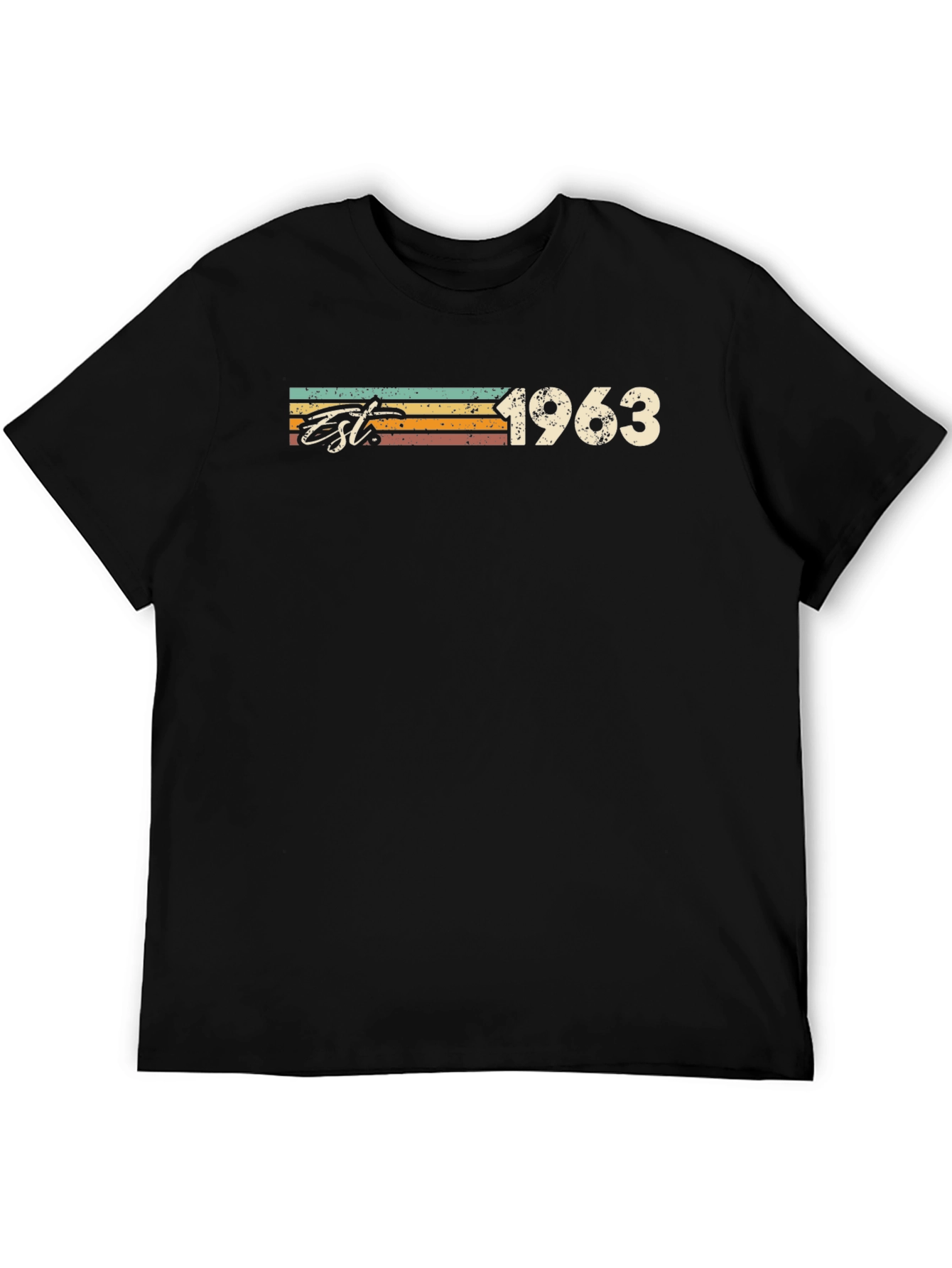 Est. 1963 Retro T-Shirt - Vintage Birthday Gift