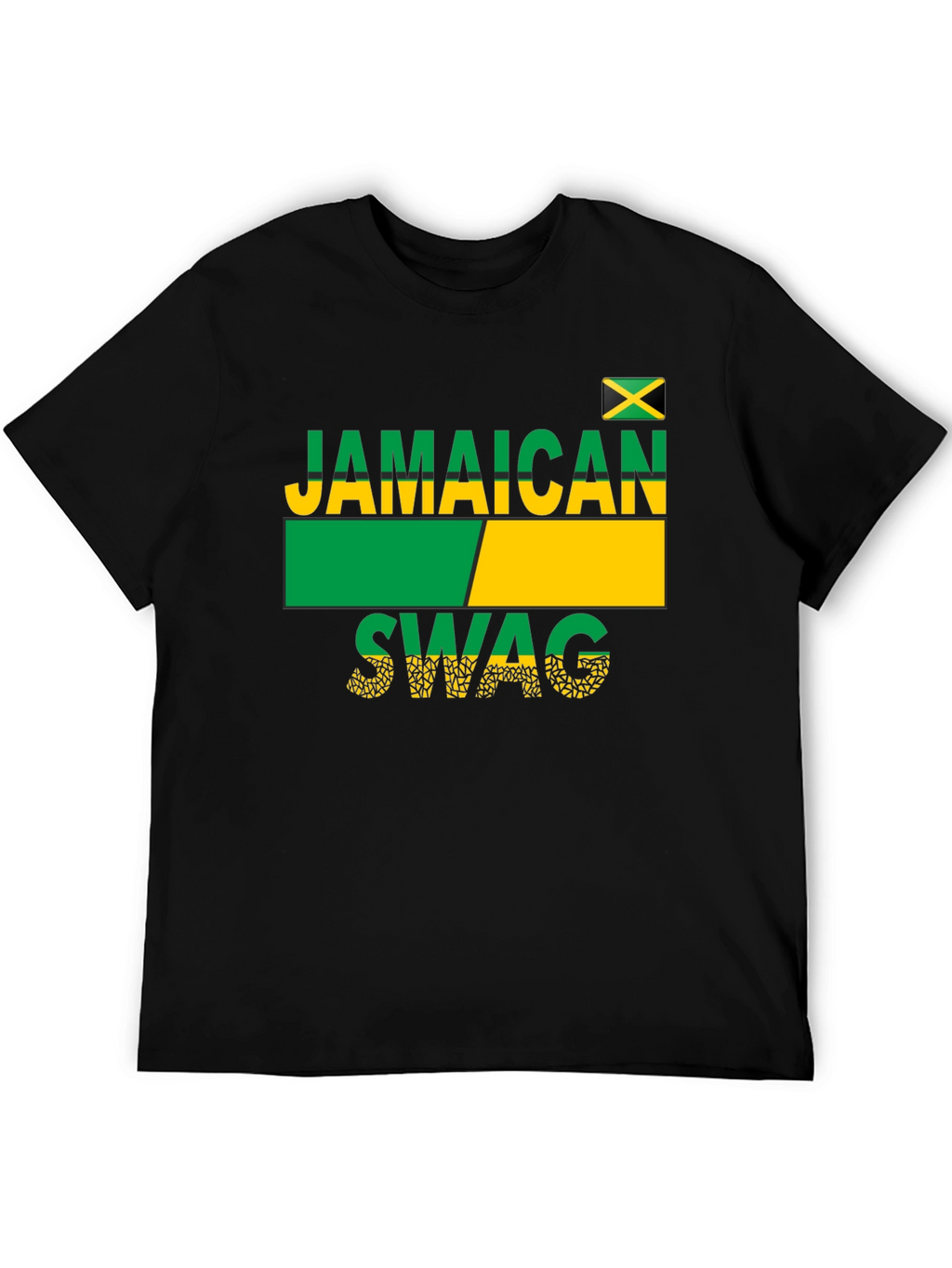 Jamaican Swag T-Shirt - Black