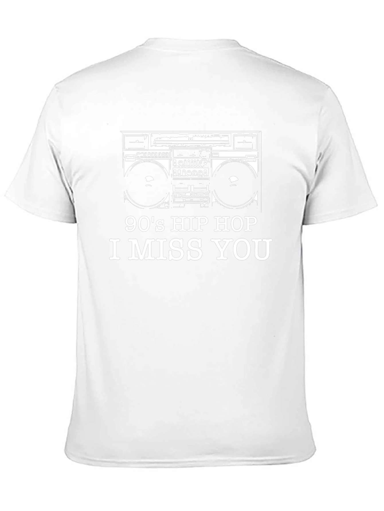 90s Hip Hop Boombox Graphic Tee