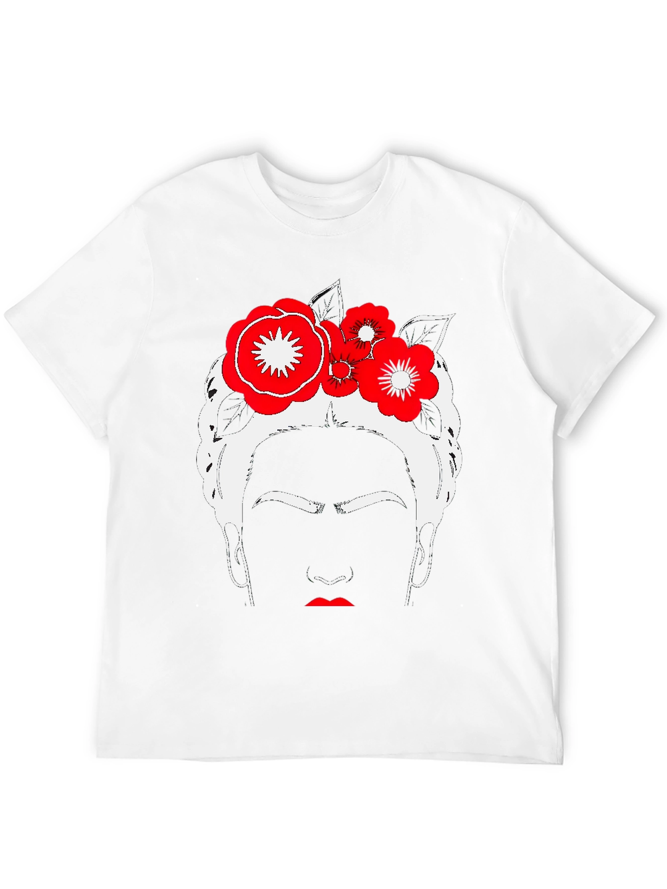 Frida Kahlo Graphic Tee - Black