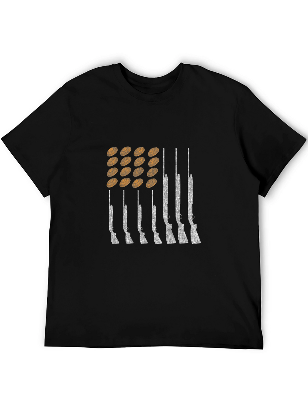 Shotgun Shells & Rifles Graphic Tee - Black Cotton