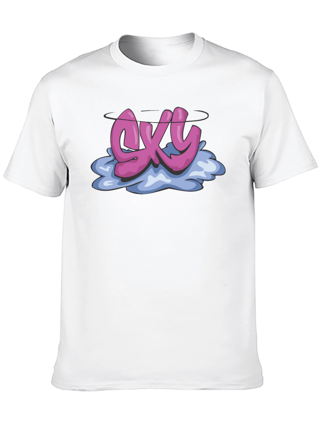 GXY Graphic Tee - Urban Style Black T-Shirt