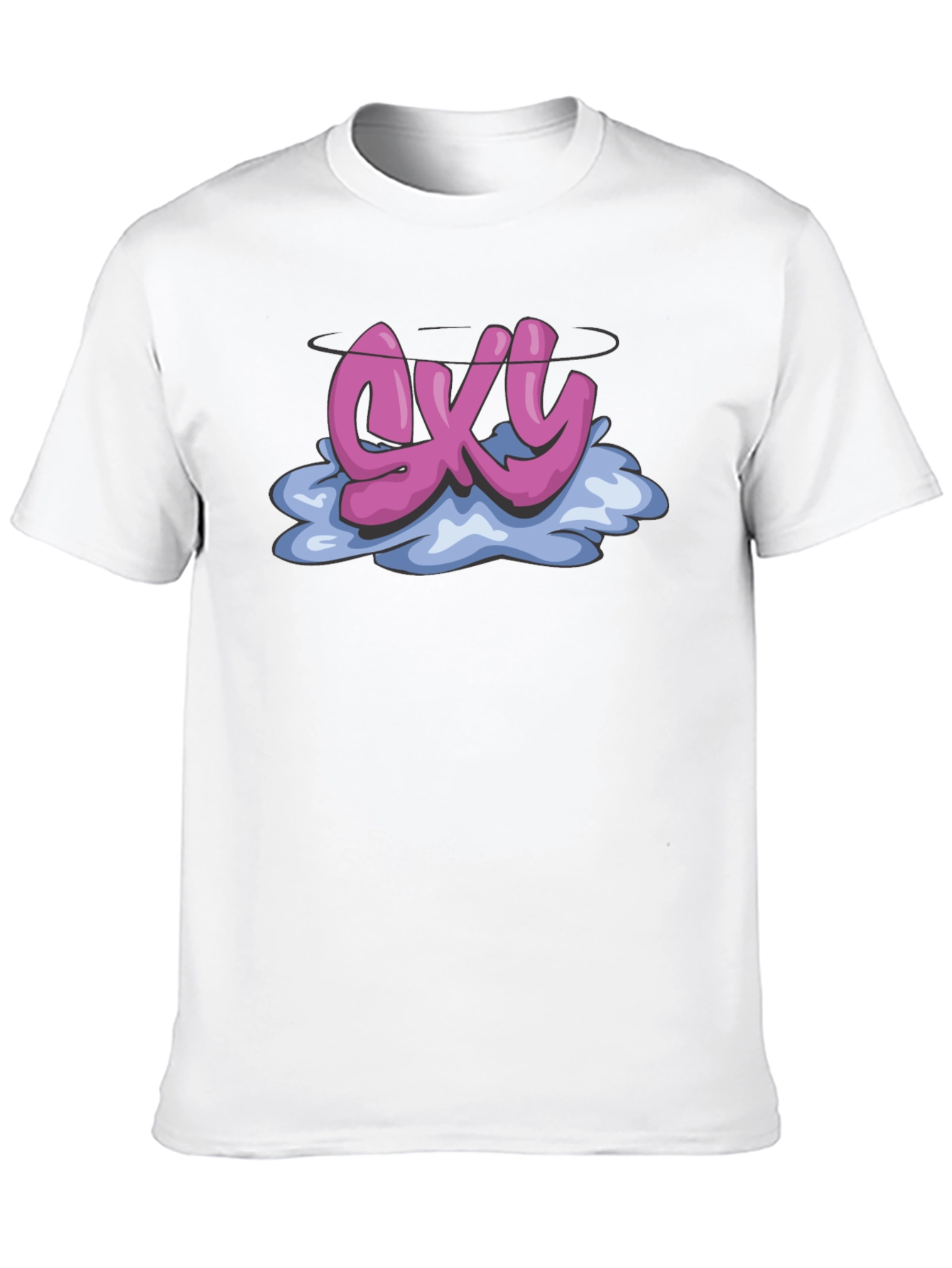 GXY Graphic Tee - Urban Style Black T-Shirt