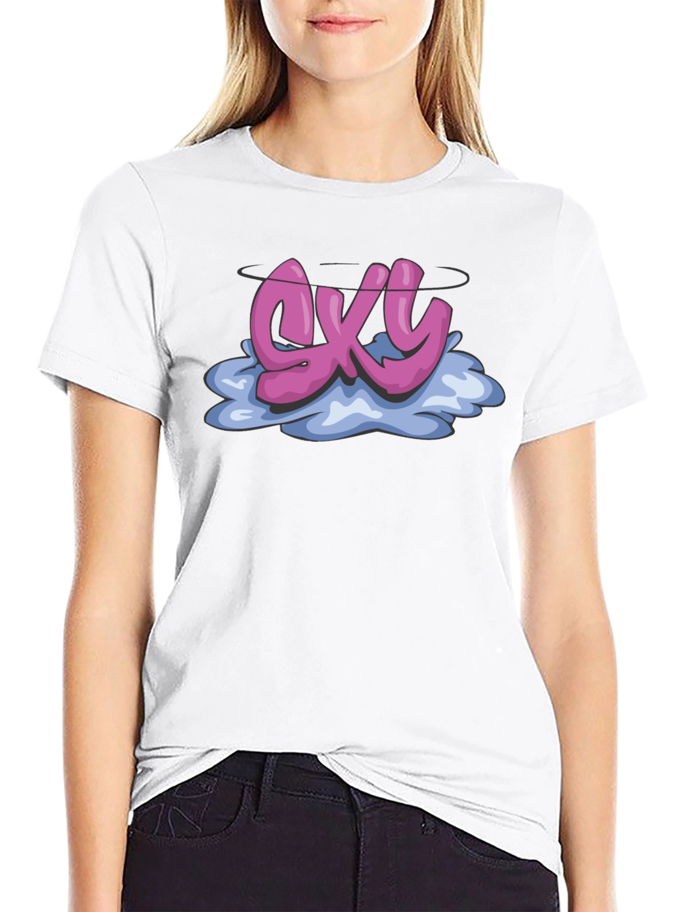 GXY Graphic Tee - Urban Style Black T-Shirt