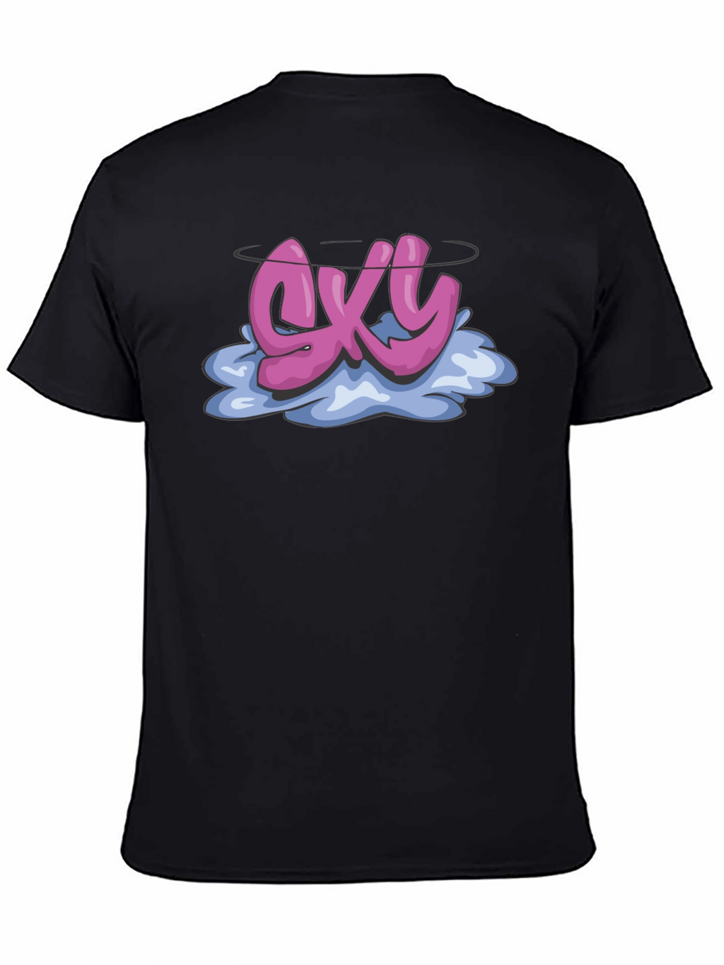 GXY Graphic Tee - Urban Style Black T-Shirt