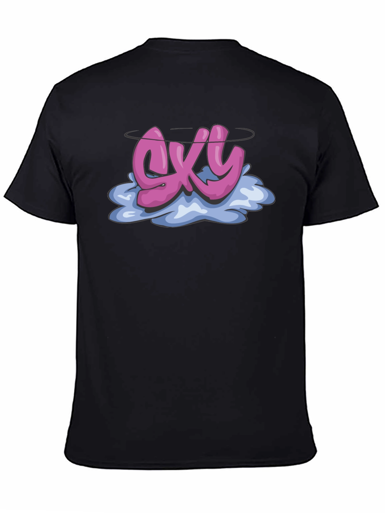 GXY Graphic Tee - Urban Style Black T-Shirt