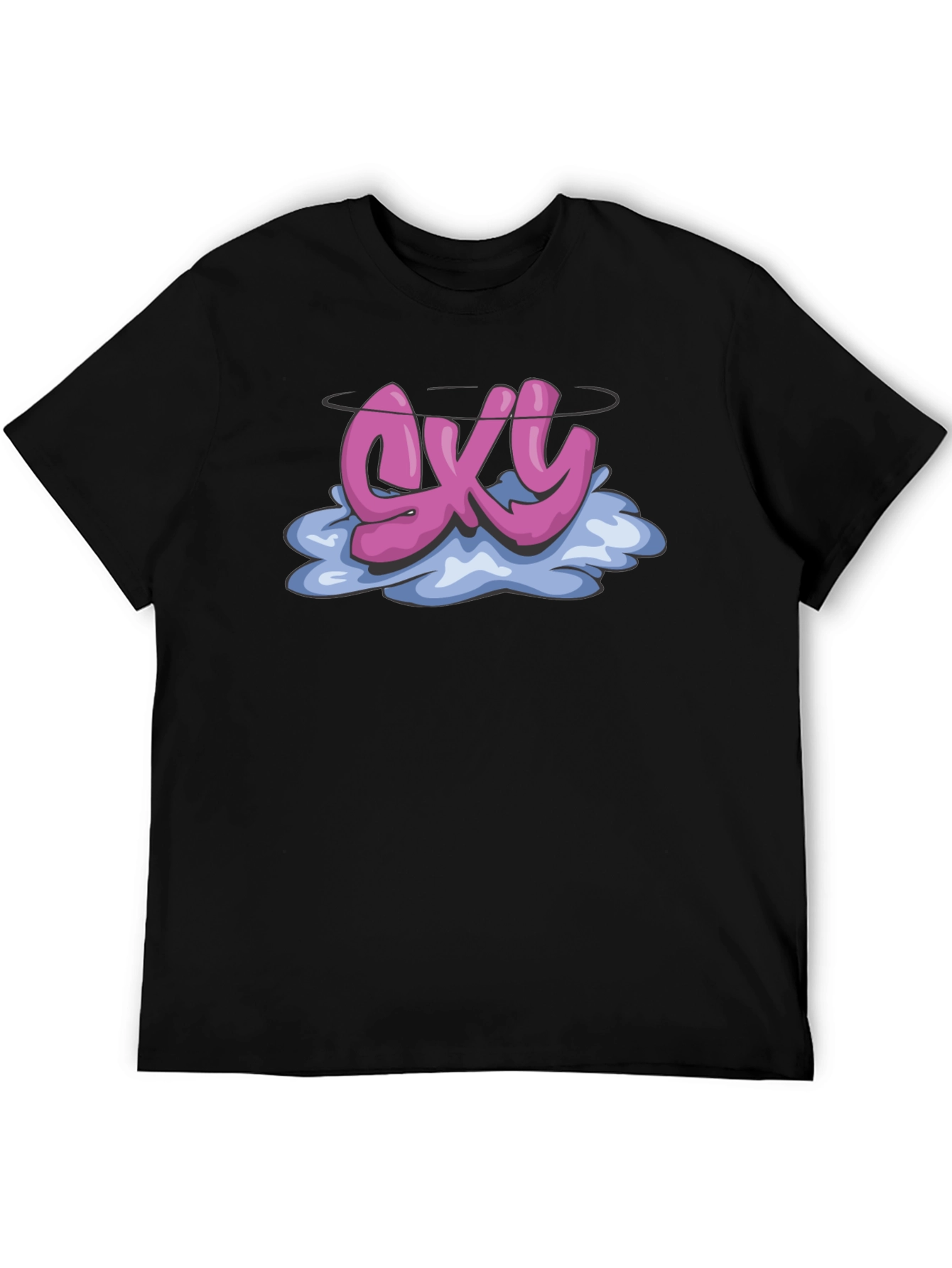 GXY Graphic Tee - Urban Style Black T-Shirt