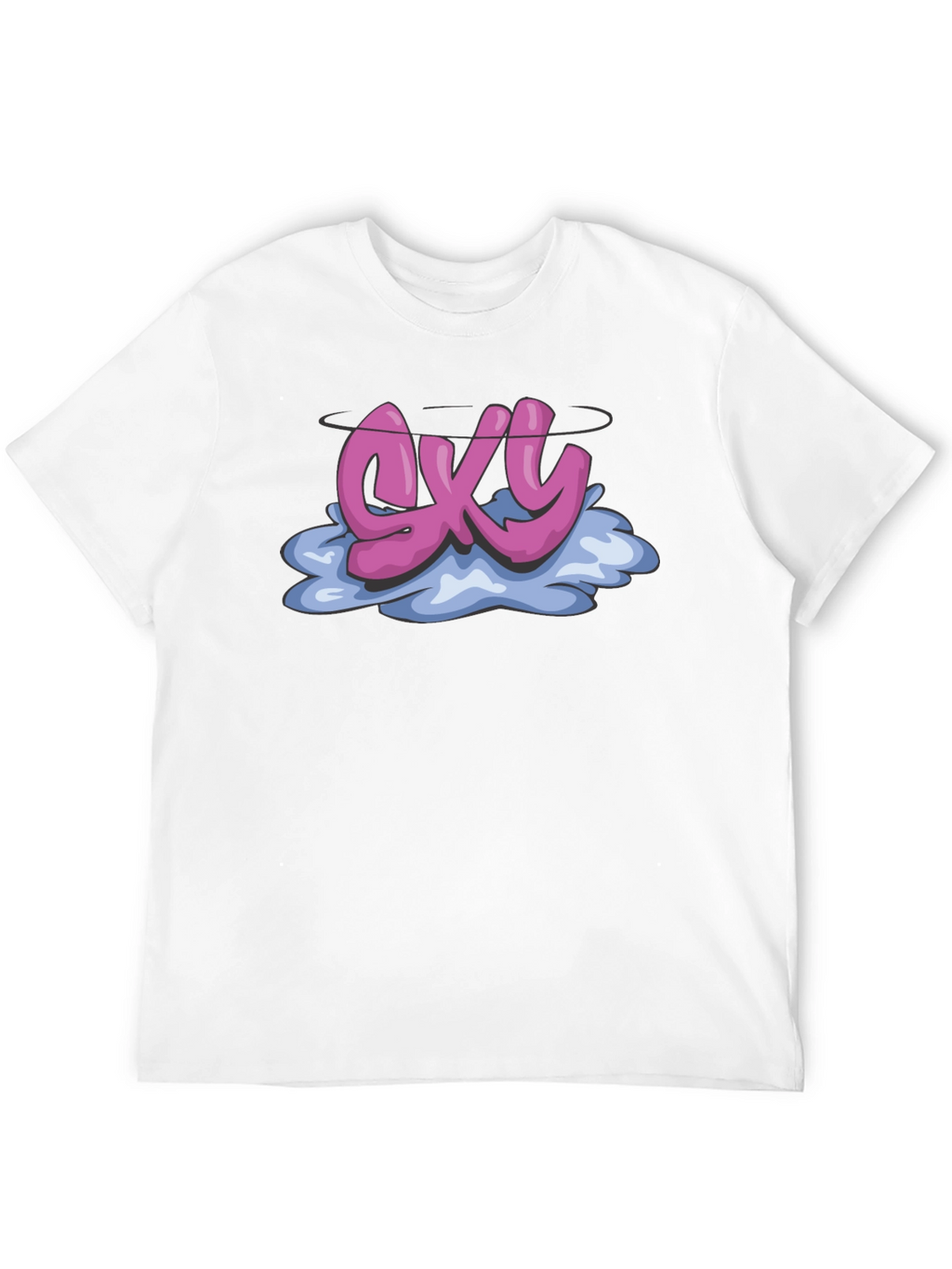 GXY Graphic Tee - Urban Style Black T-Shirt