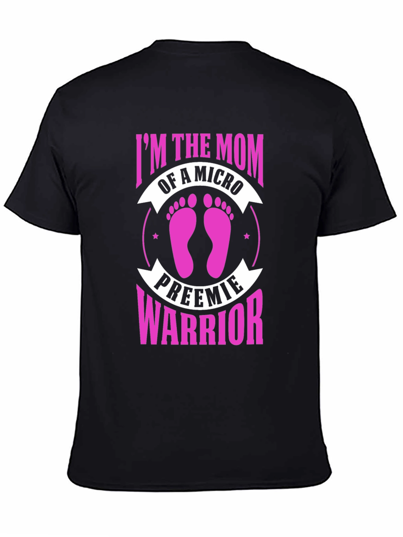 Micro Preemie Warrior Mom T-Shirt