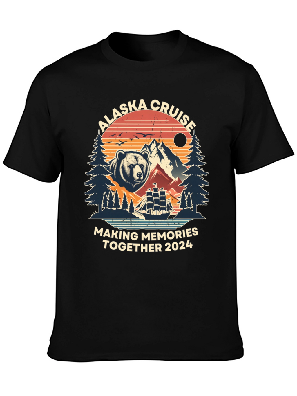 Alaska Cruise 2024 Souvenir T-Shirt