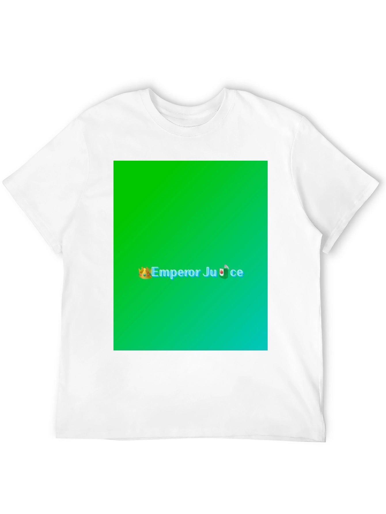Emperor Juice Graphic Print Black T-Shirt
