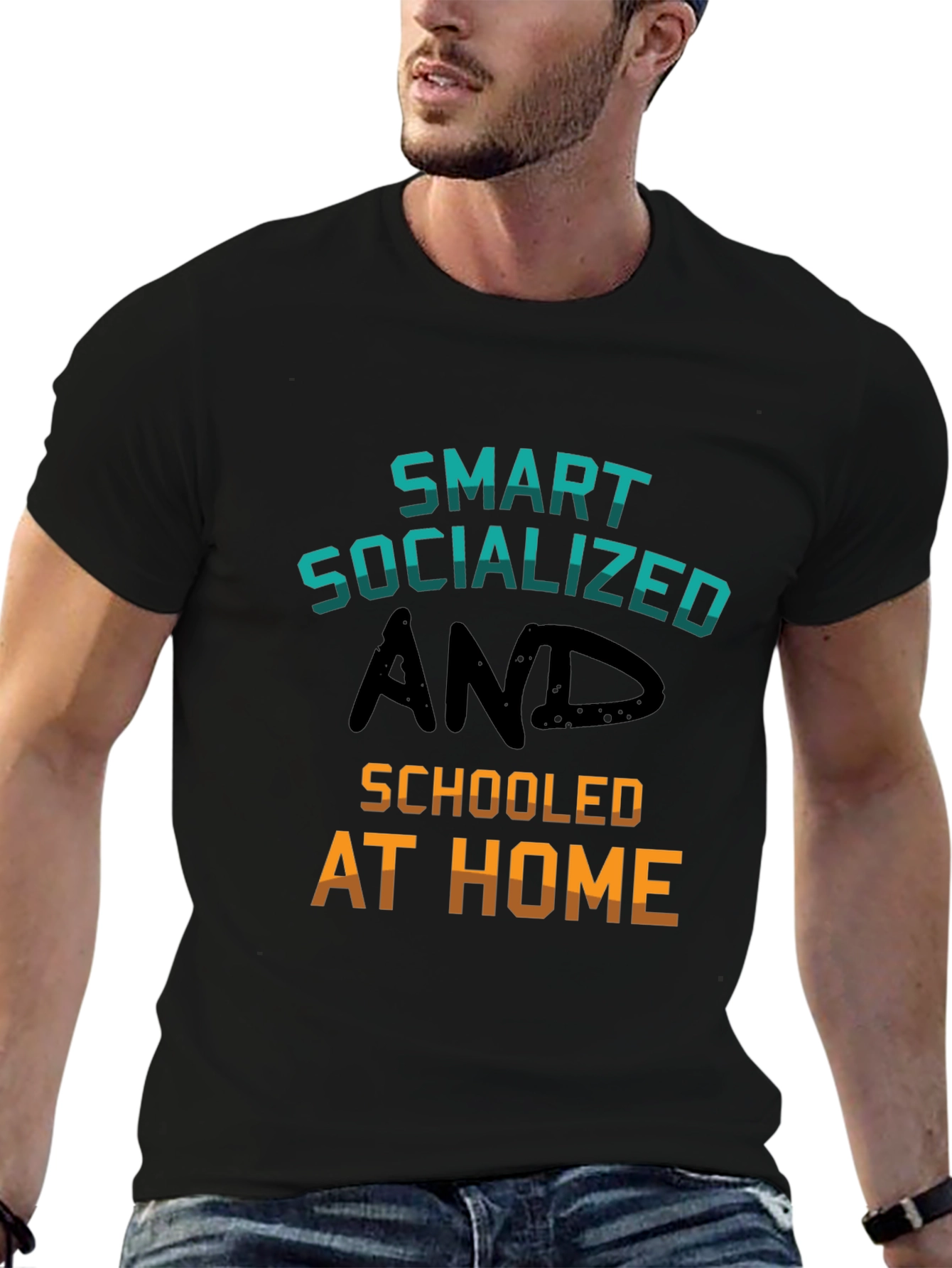 Smart Socialized and Schooled at Home T-Shirt