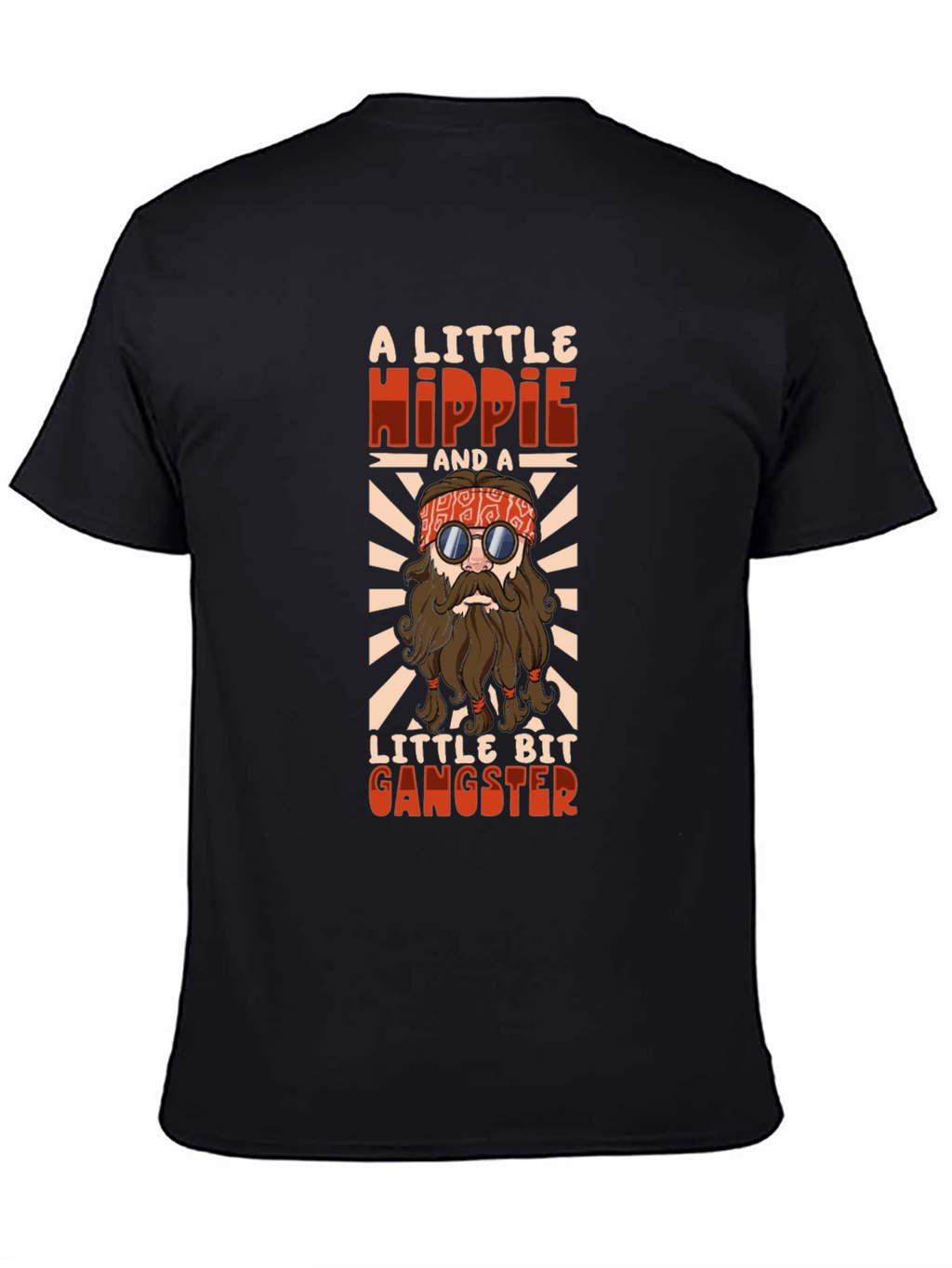 Hippie Gangster Graphic T-Shirt