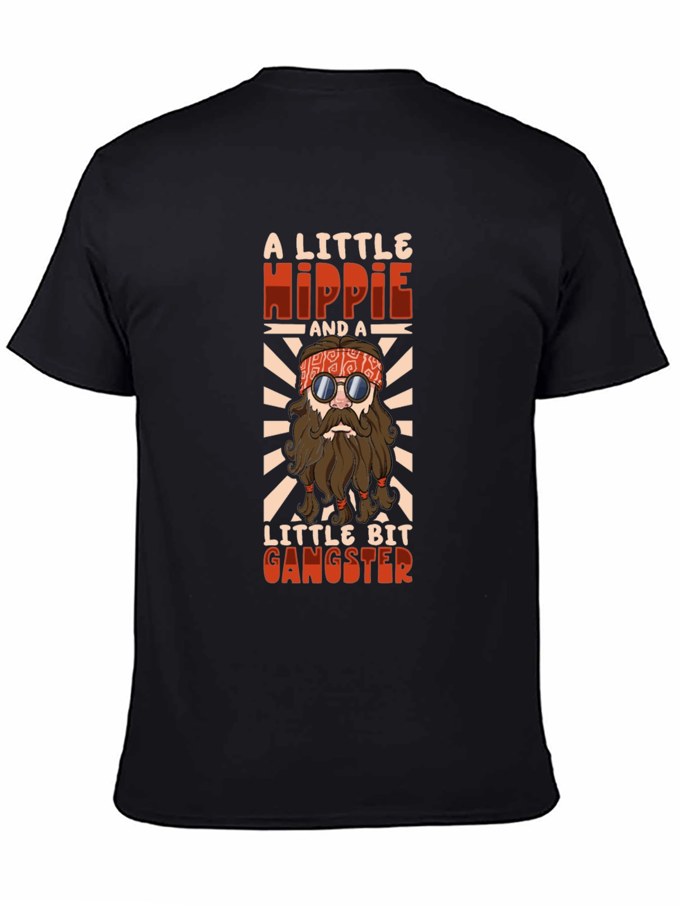 Hippie Gangster Graphic T-Shirt
