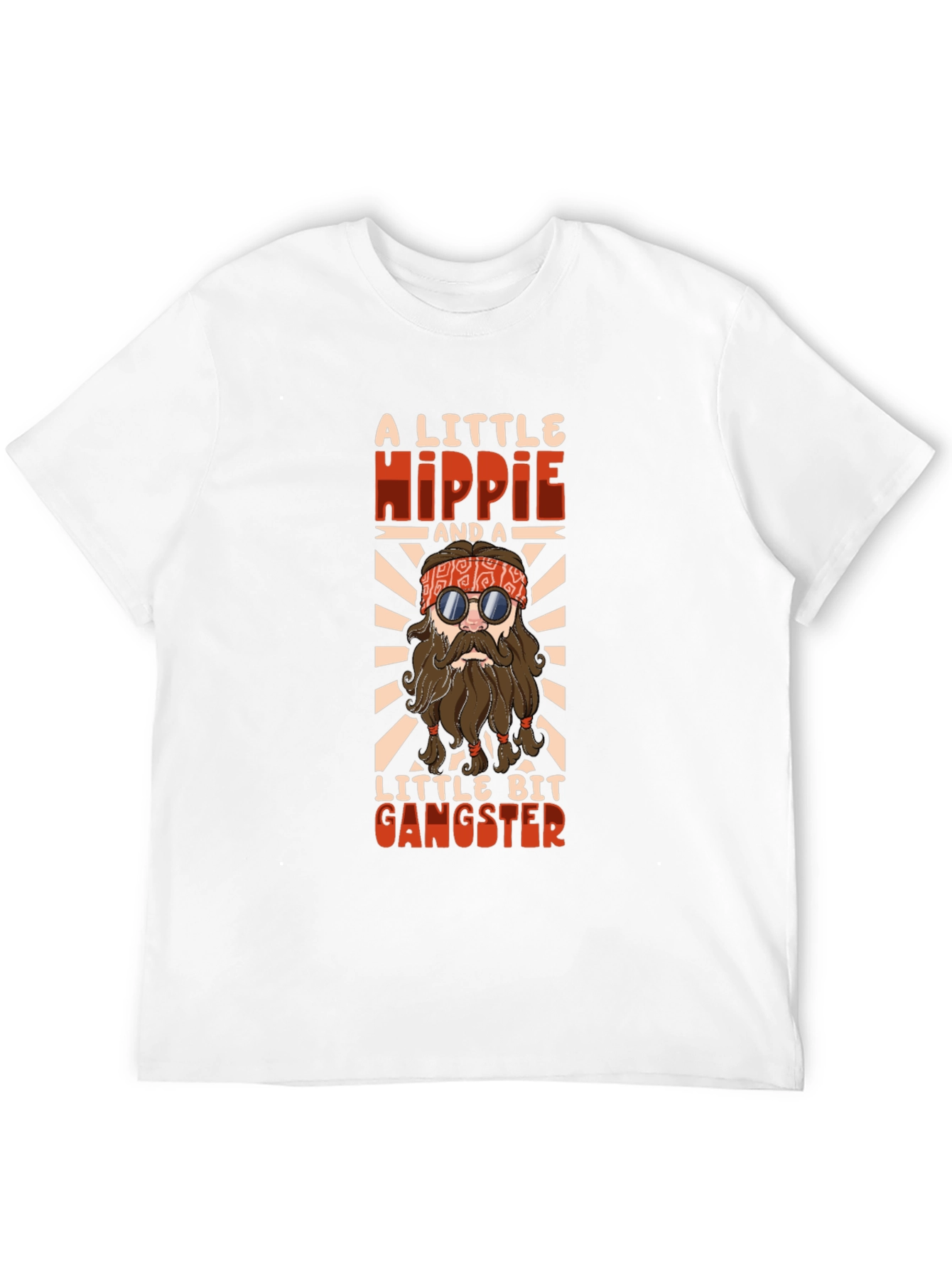 Hippie Gangster Graphic T-Shirt