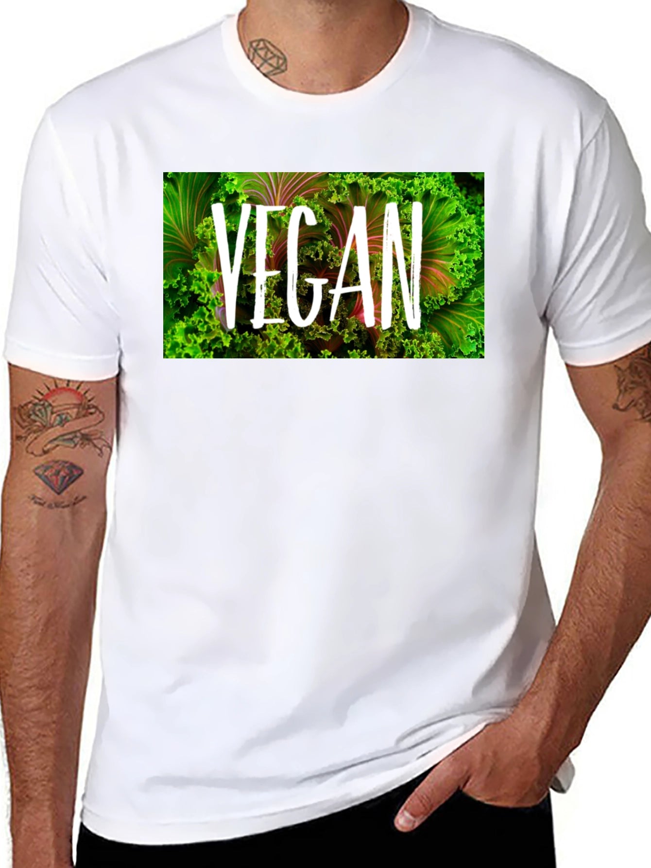 Vegan Graphic T-Shirt - Healthy Lifestyle Tee