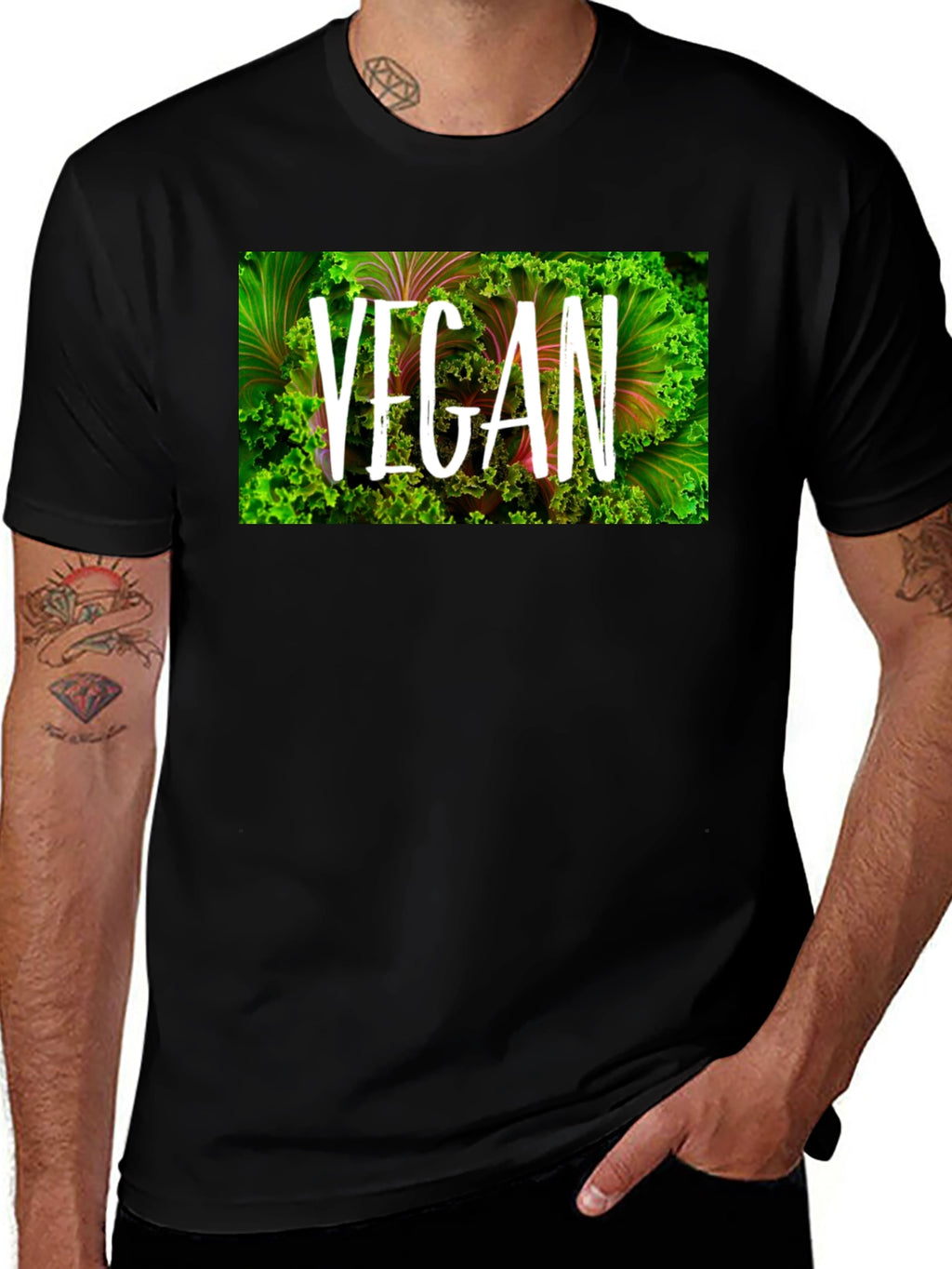Vegan Graphic T-Shirt - Healthy Lifestyle Tee