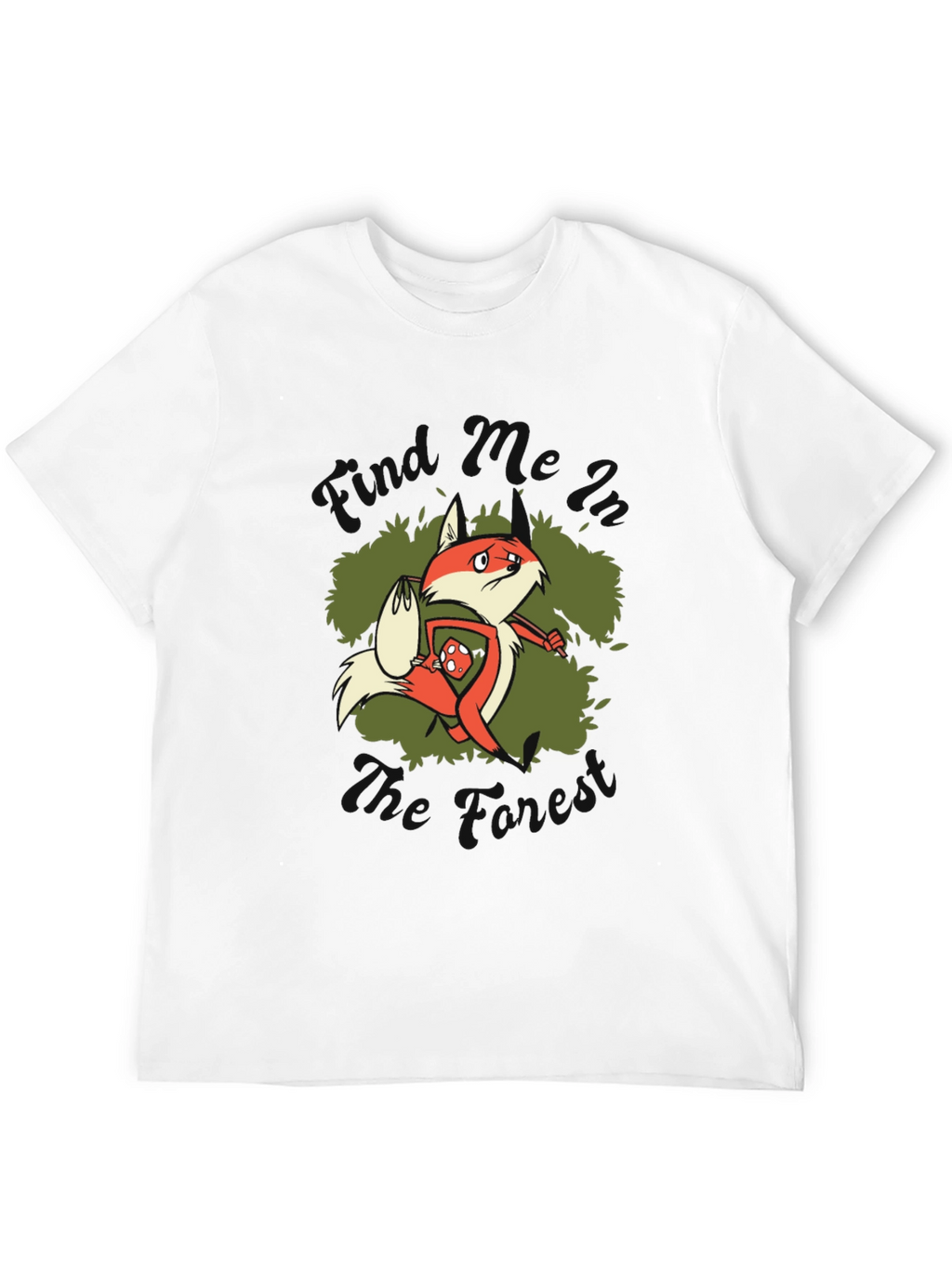 Fox in the Forest Graphic T-Shirt