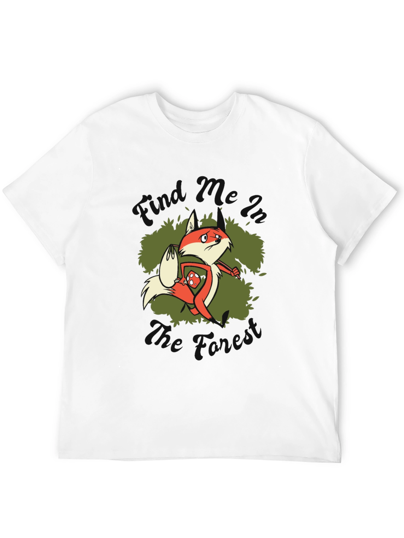 Fox in the Forest Graphic T-Shirt