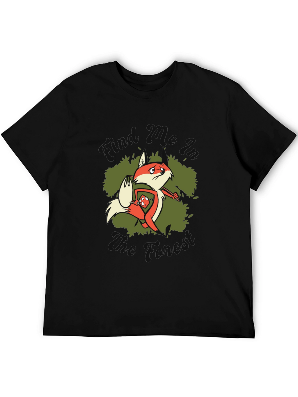 Fox in the Forest Graphic T-Shirt