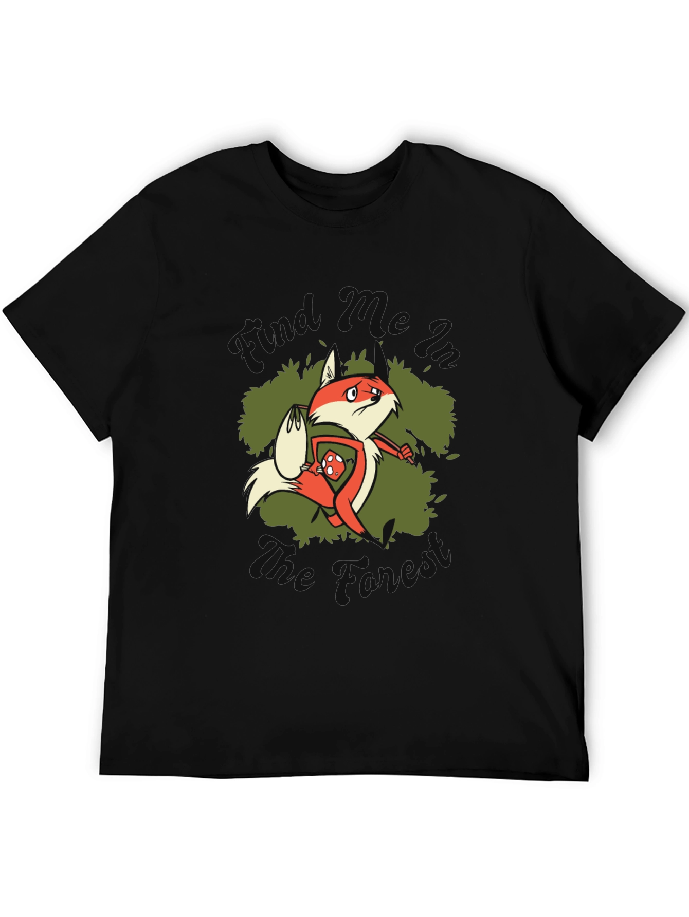 Fox in the Forest Graphic T-Shirt