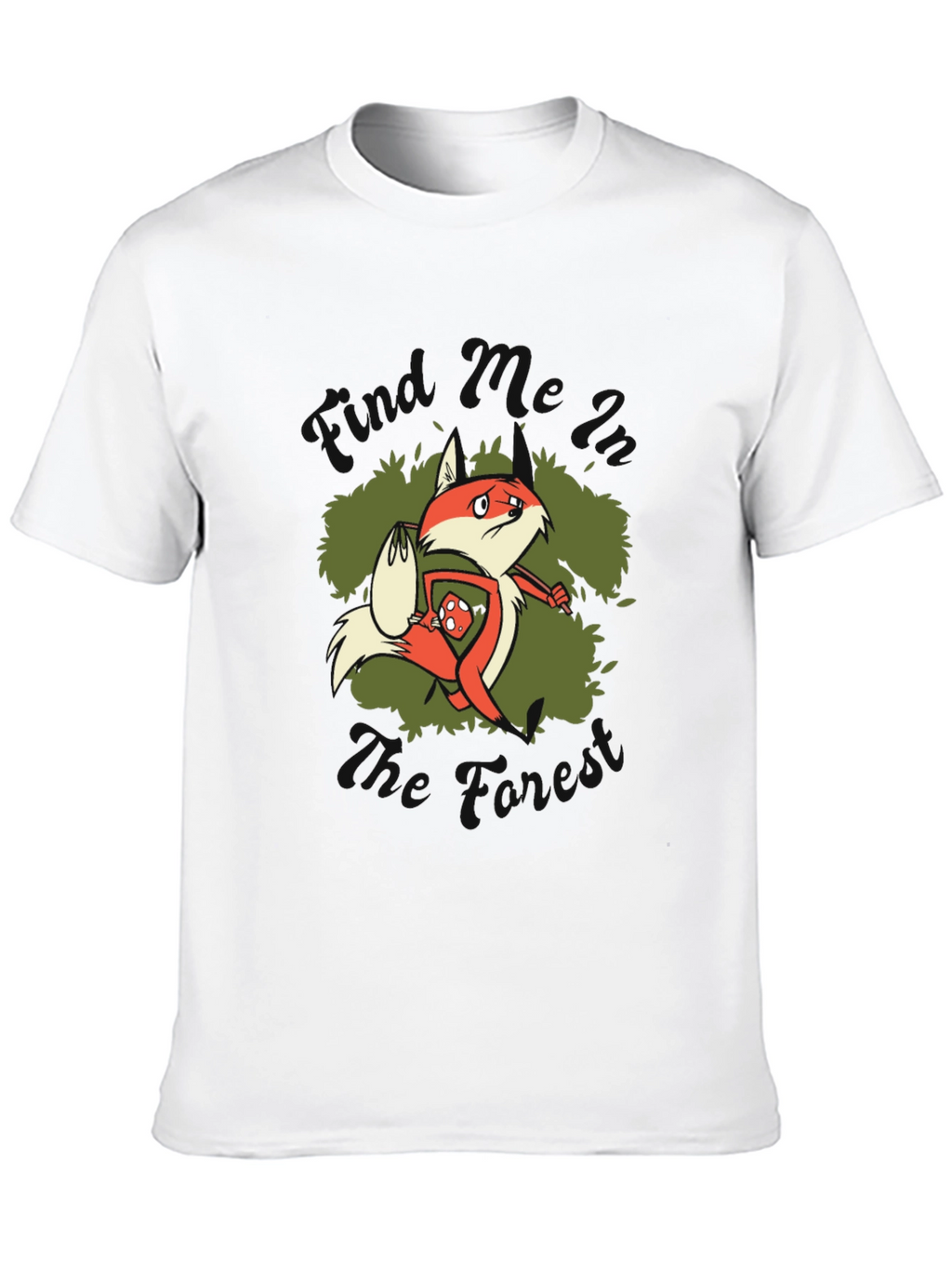 Fox in the Forest Graphic T-Shirt