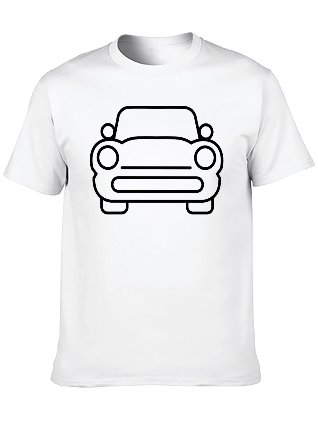 Classic Car Graphic Tee - Black Unisex T-Shirt