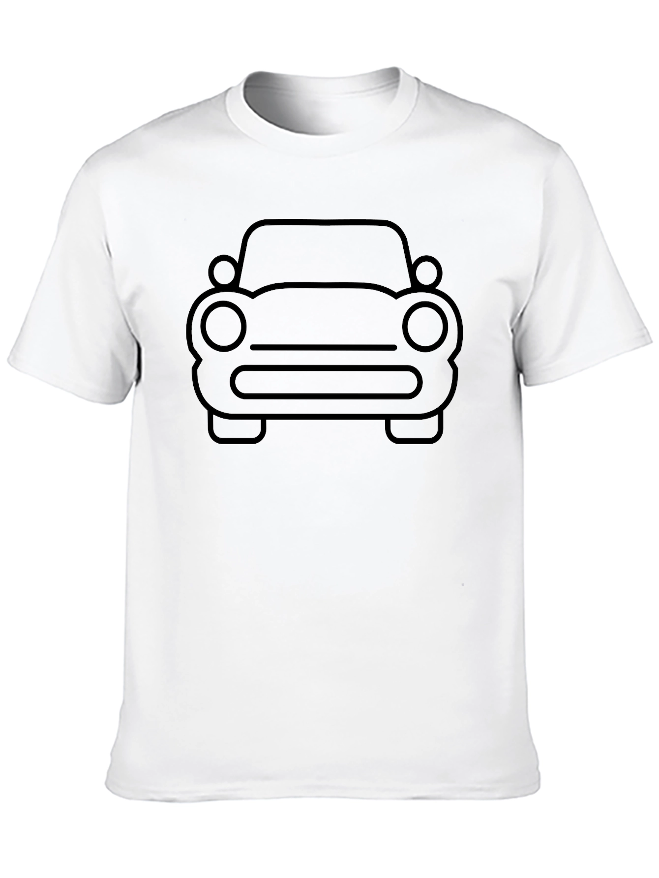 Classic Car Graphic Tee - Black Unisex T-Shirt