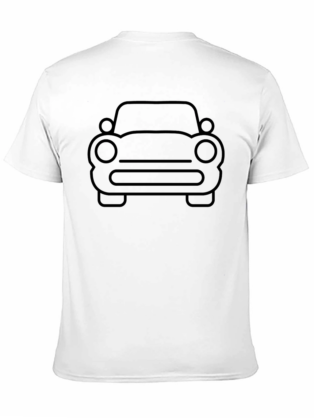 Classic Car Graphic Tee - Black Unisex T-Shirt