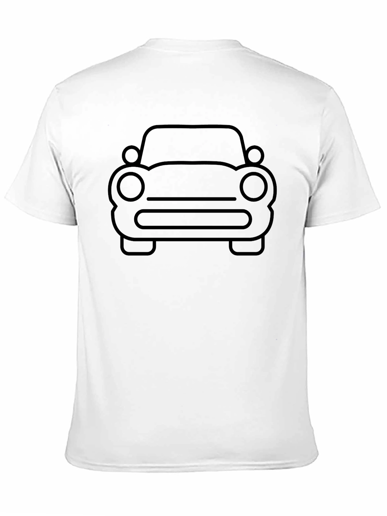 Classic Car Graphic Tee - Black Unisex T-Shirt