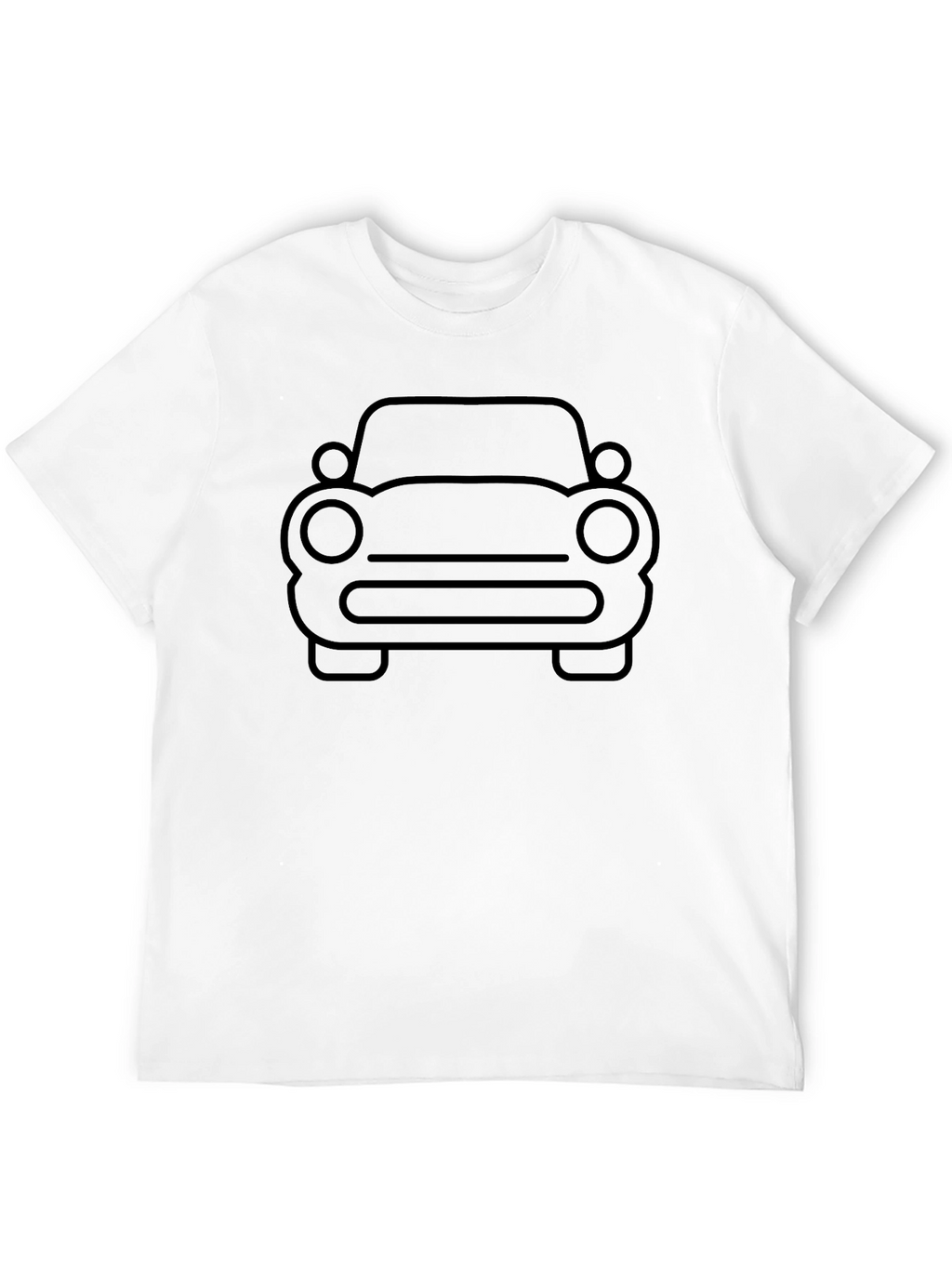 Classic Car Graphic Tee - Black Unisex T-Shirt