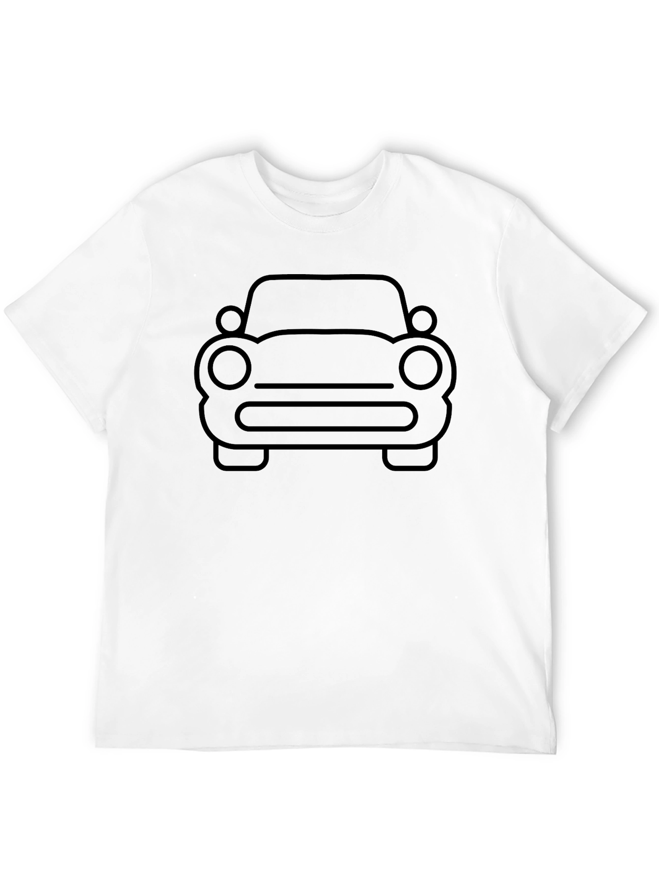 Classic Car Graphic Tee - Black Unisex T-Shirt