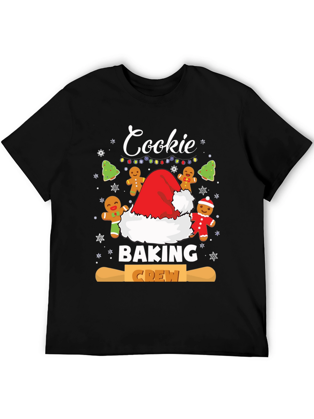 Cookie Baking Crew T-Shirt Christmas Holiday Tee