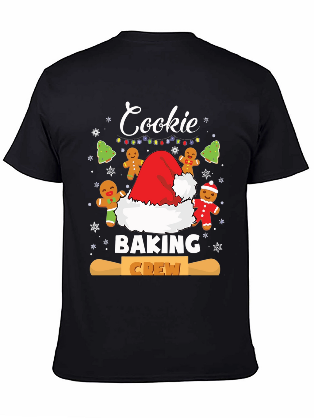 Cookie Baking Crew T-Shirt Christmas Holiday Tee