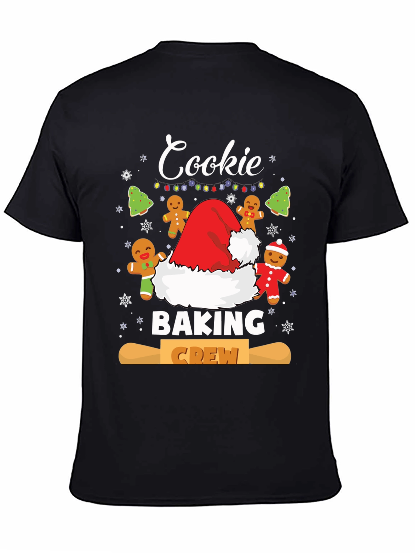 Cookie Baking Crew T-Shirt Christmas Holiday Tee