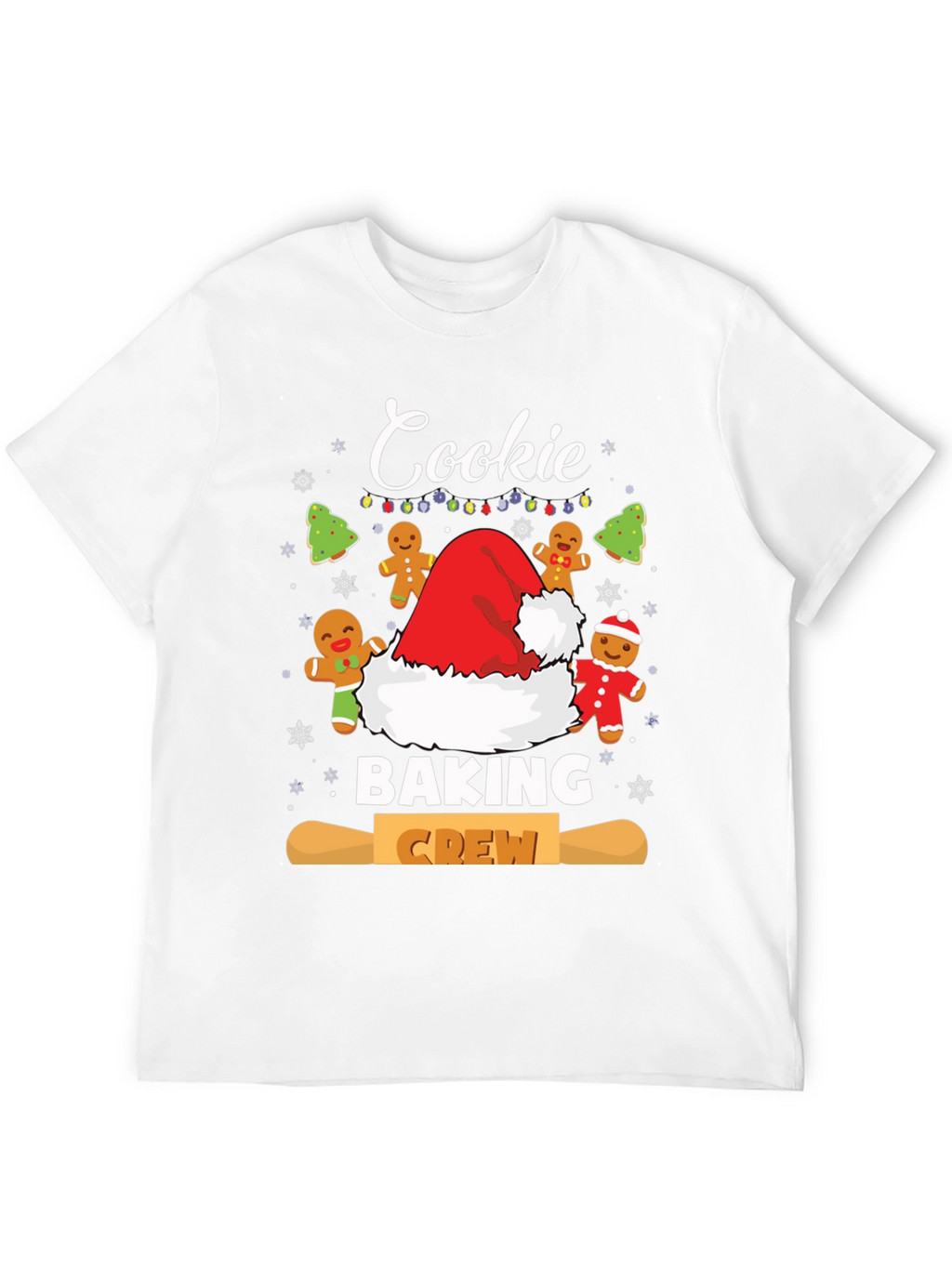 Cookie Baking Crew T-Shirt Christmas Holiday Tee
