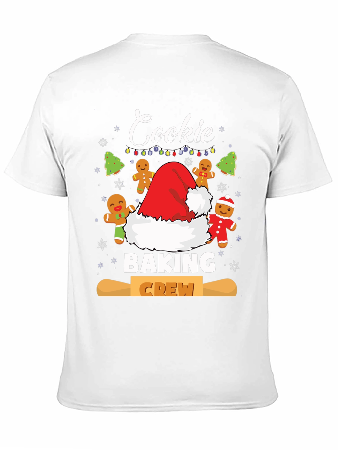 Cookie Baking Crew T-Shirt Christmas Holiday Tee