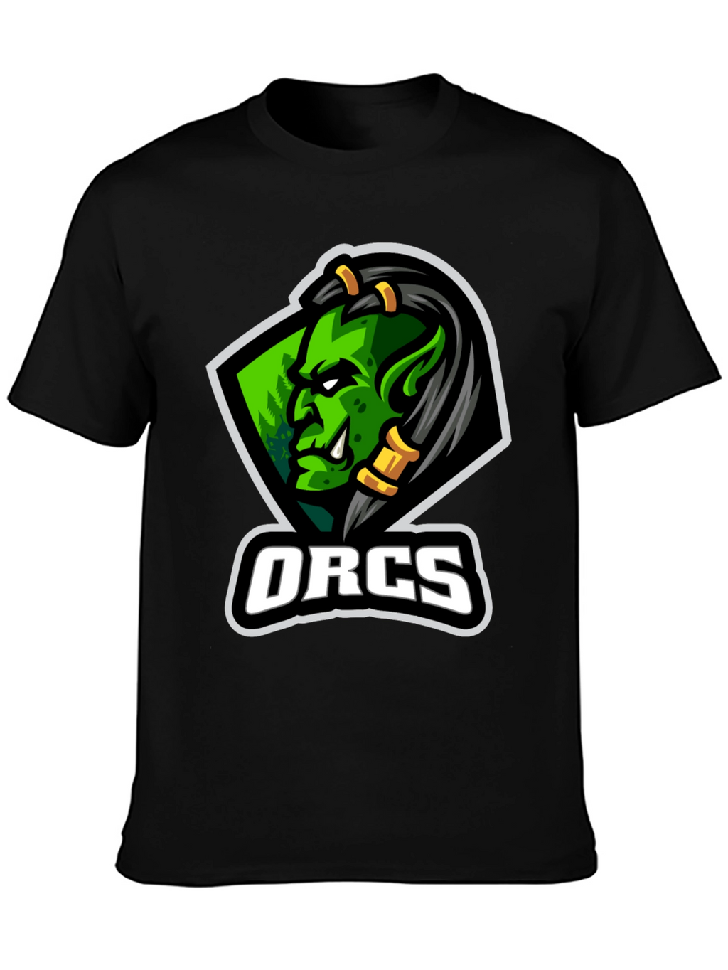 Orcs Gaming Team Black T-Shirt