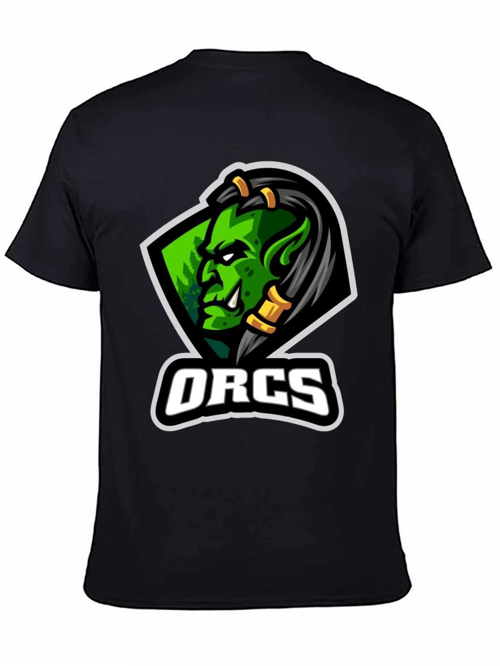 Orcs Gaming Team Black T-Shirt