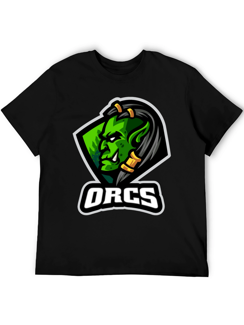 Orcs Gaming Team Black T-Shirt