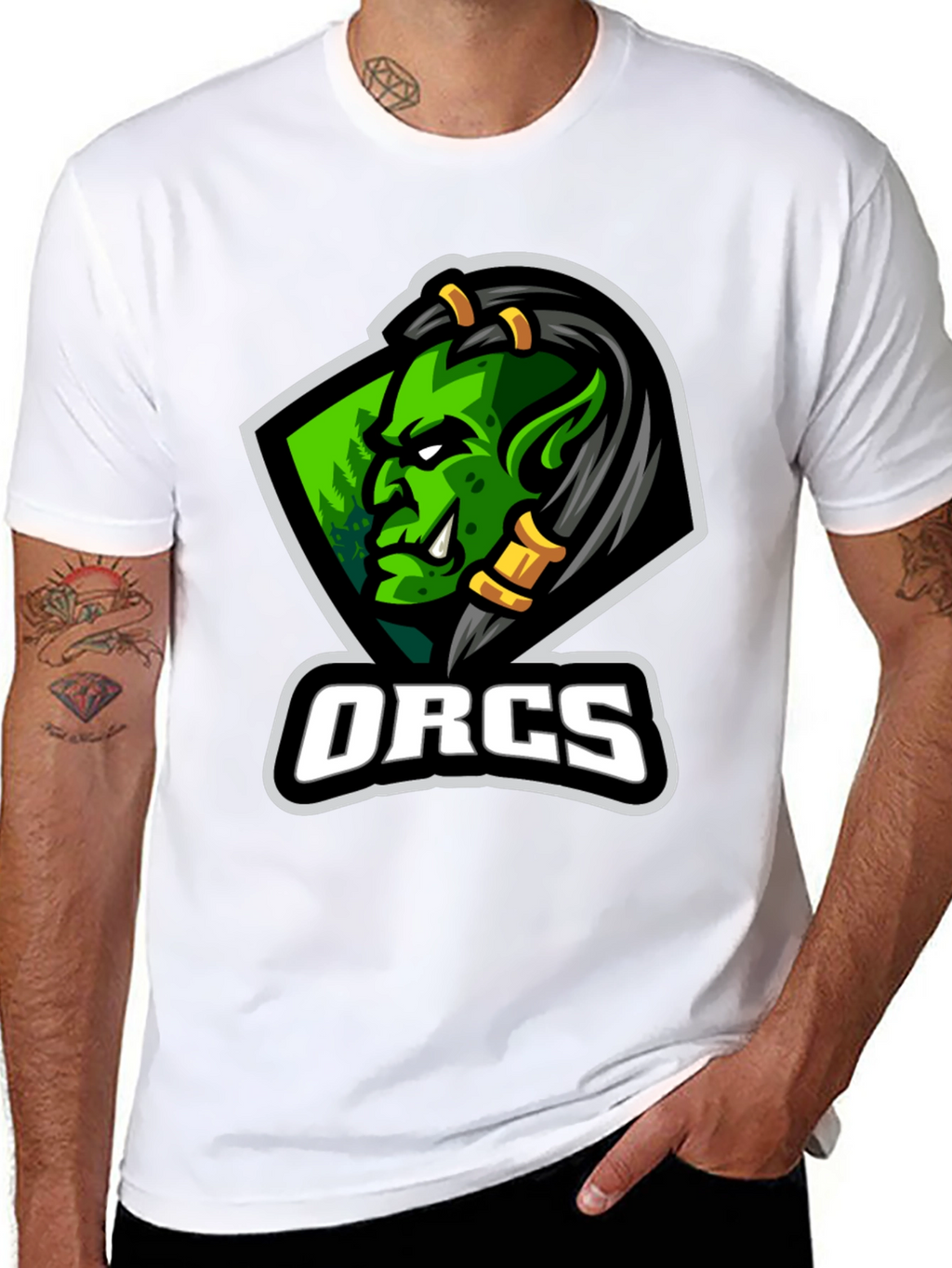 Orcs Gaming Team Black T-Shirt