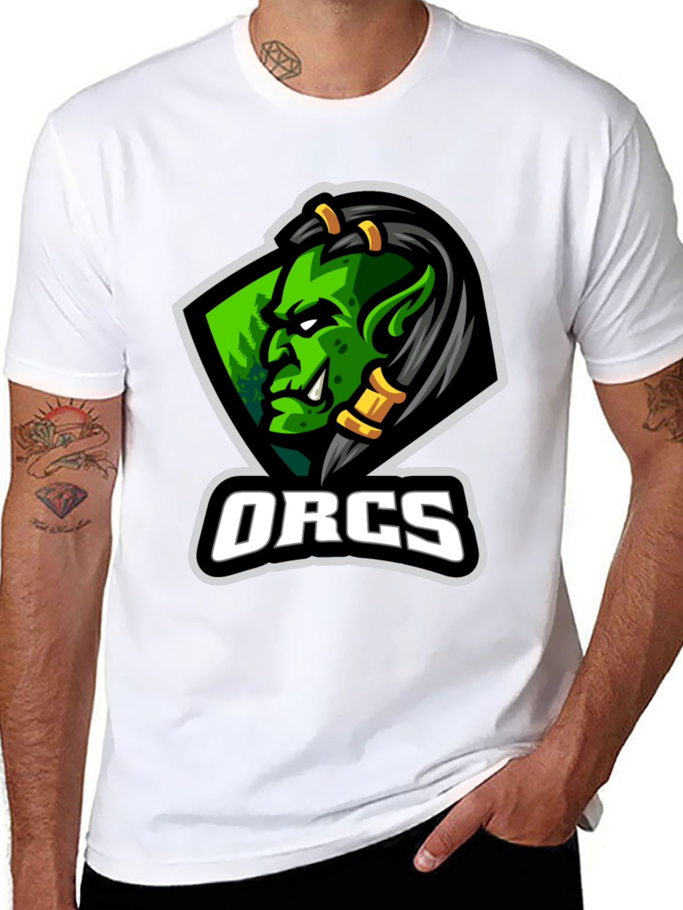 Orcs Gaming Team Black T-Shirt