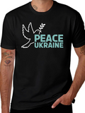 Peace Ukraine Dove T-Shirt