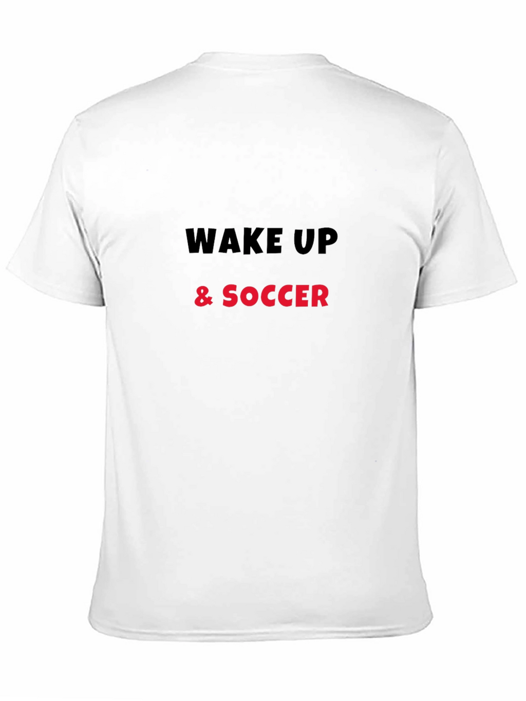 Wake Up & Soccer Graphic Tee