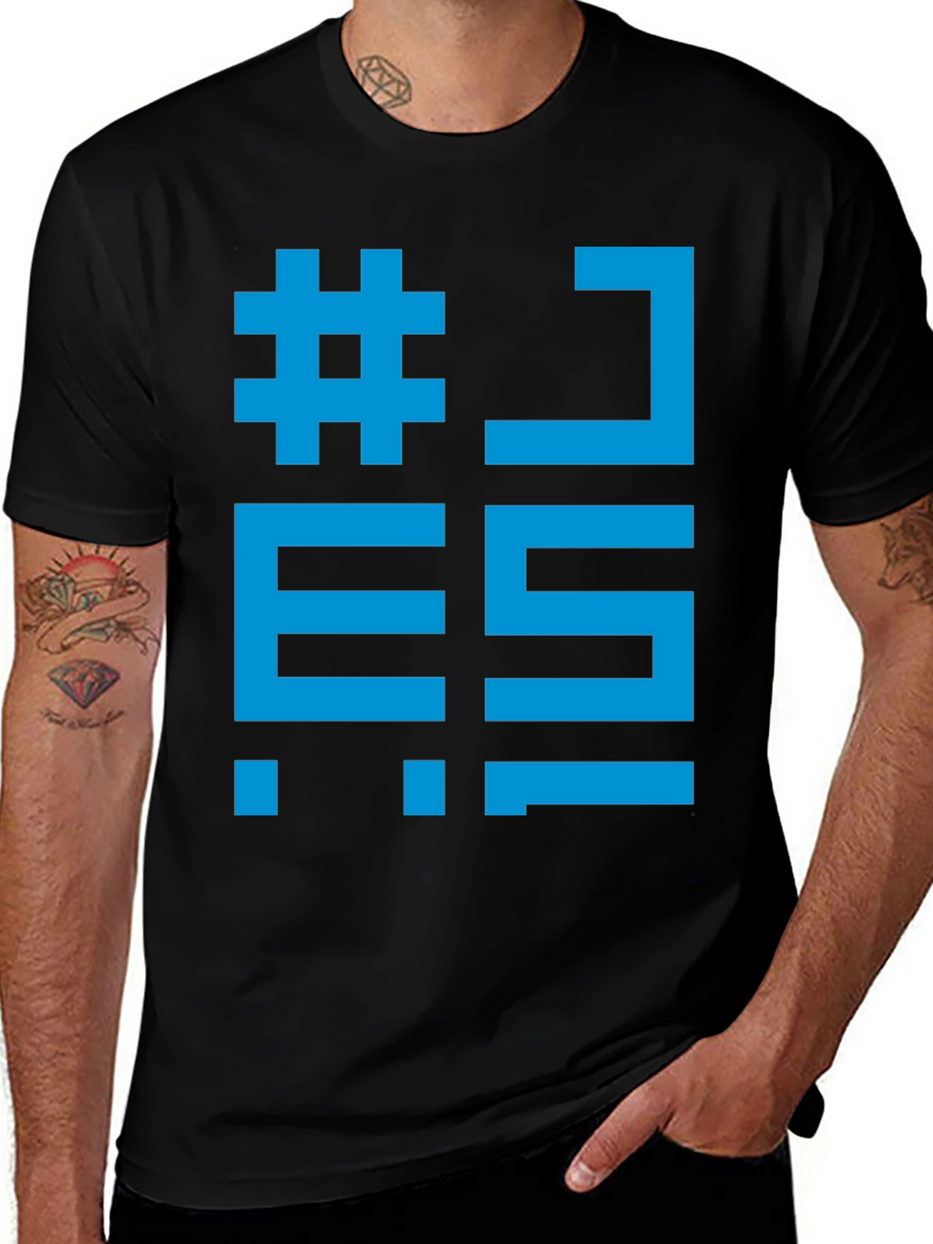 Pixelated Gaming T-Shirt - Black Graphic Tee